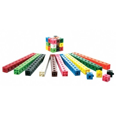 Cubes en Plastique Emboîtables / 100 Pièces - 2 cm