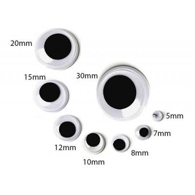 Yeux Mobiles 10mm /720