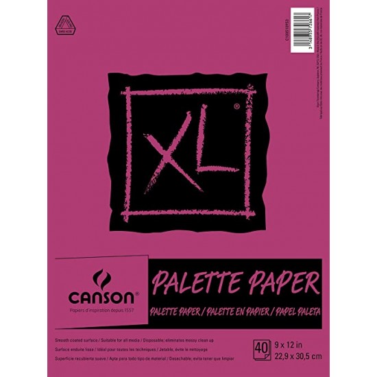 Papier Palette Canson XL - 40 pages 9x12