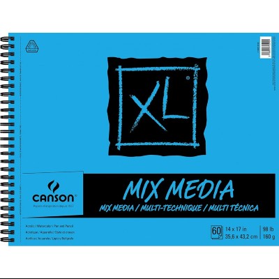 Cahier XL Mix-Media : 14x17"