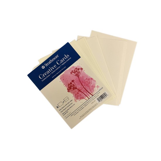 Cartes et Enveloppes 5 x 7'' Ivoires à bords lisses à Personnaliser/6