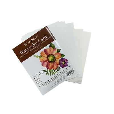 Cartes et Enveloppes 5 x 7'' Vierges pour Aquarelle/6