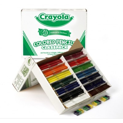 Crayons de Couleur en Bois Crayola : 462