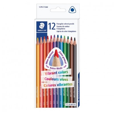 Crayons de Couleur Triangulaires Staedtler/12