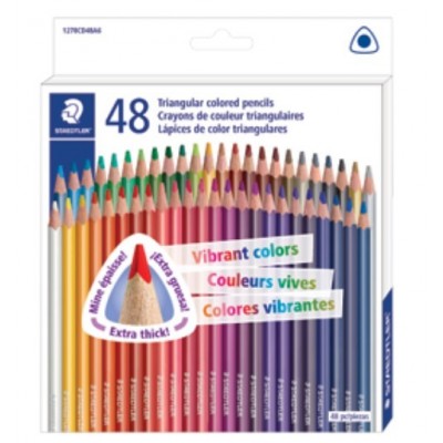 Crayons de Couleur Triangulaires Staedtler/48