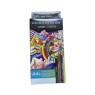 Crayons de Couleurs en Bois Prismacolor Scholar\24
