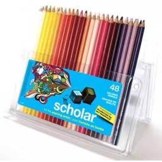 Crayons de Couleurs en Bois Prismacolor Scholar\48