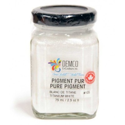 Pigment Demco 75ml - Blanc Titane (Série 1)