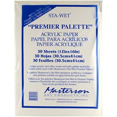 Papier pour Palette Masterson 12x16'' / 30 feuilles