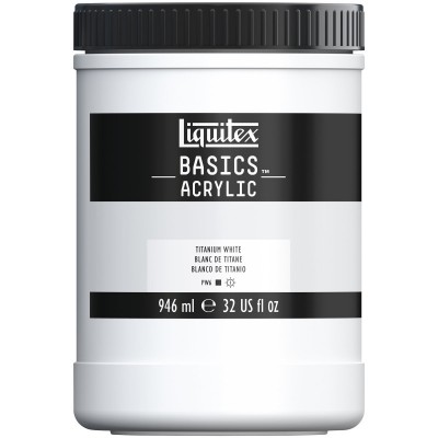Acryliques Liquitex Basics BLANC - 946ml