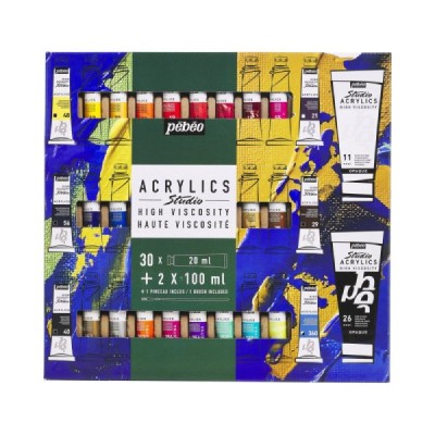 Acrylique Studio Pébéo ens. 30x20ml