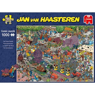 Casse-Tête /  1000 mcx : Jan Van Haasteren - La Parade des Fleurs