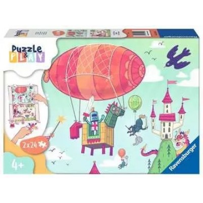 Casse-Tête / 2 x 24 mcx : Puzzle & Play - Fête Au Royaume
