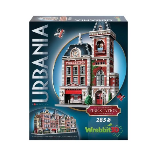 Casse-Tête 3D Urbania : Caserne de Pompiers - 285 mcx