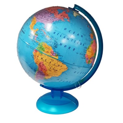 Globe Terrestre sur Socle 30 cm : Adventurer (Français)