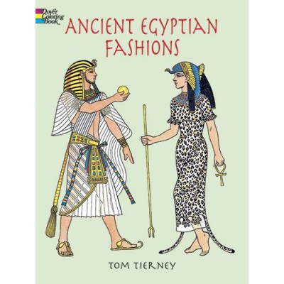 Livre à Colorier : Ancient Egyptian Fashions