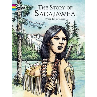 Livre à Colorier : L'Histoire de Sacajawea