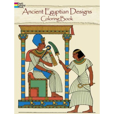 Livre à Colorier : Ancient Egyptian Designs