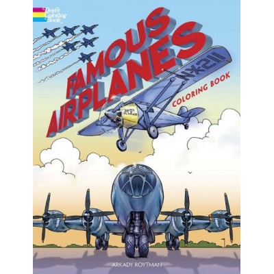 Livre à Colorier : Avions Célèbres