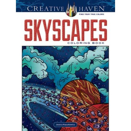 Livre à Colorier : Creative Haven - Espace et Planètes