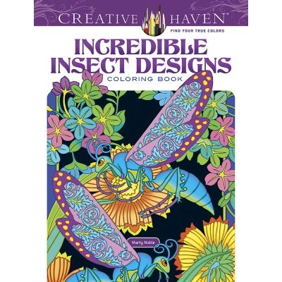 Livre à Colorier : Creative Haven - Incroyables Insectes