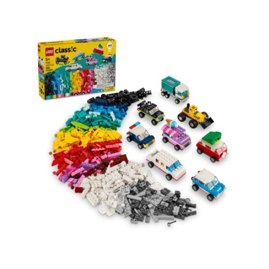 LEGO® Classic : Boite de Briques - Véhicules Créatifs/900 pcs