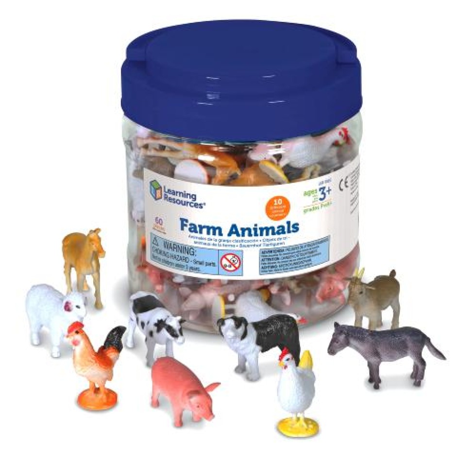 Carte Animaux De La Ferme à Imprimer | Chtoby Pomnili