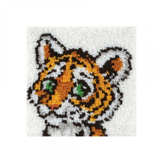 Crochet - Bébé Tigre 30x30cm