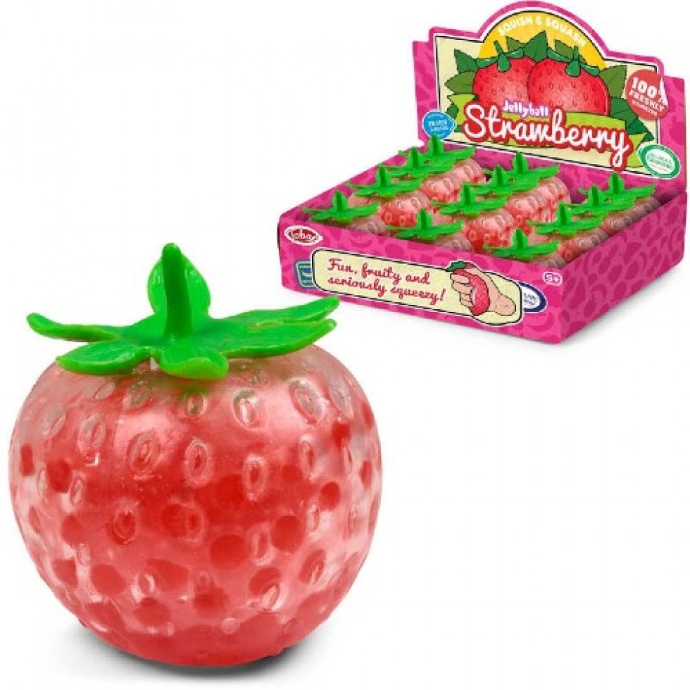 Balle Anti Stress Fraise: Qu'une seule fraise?