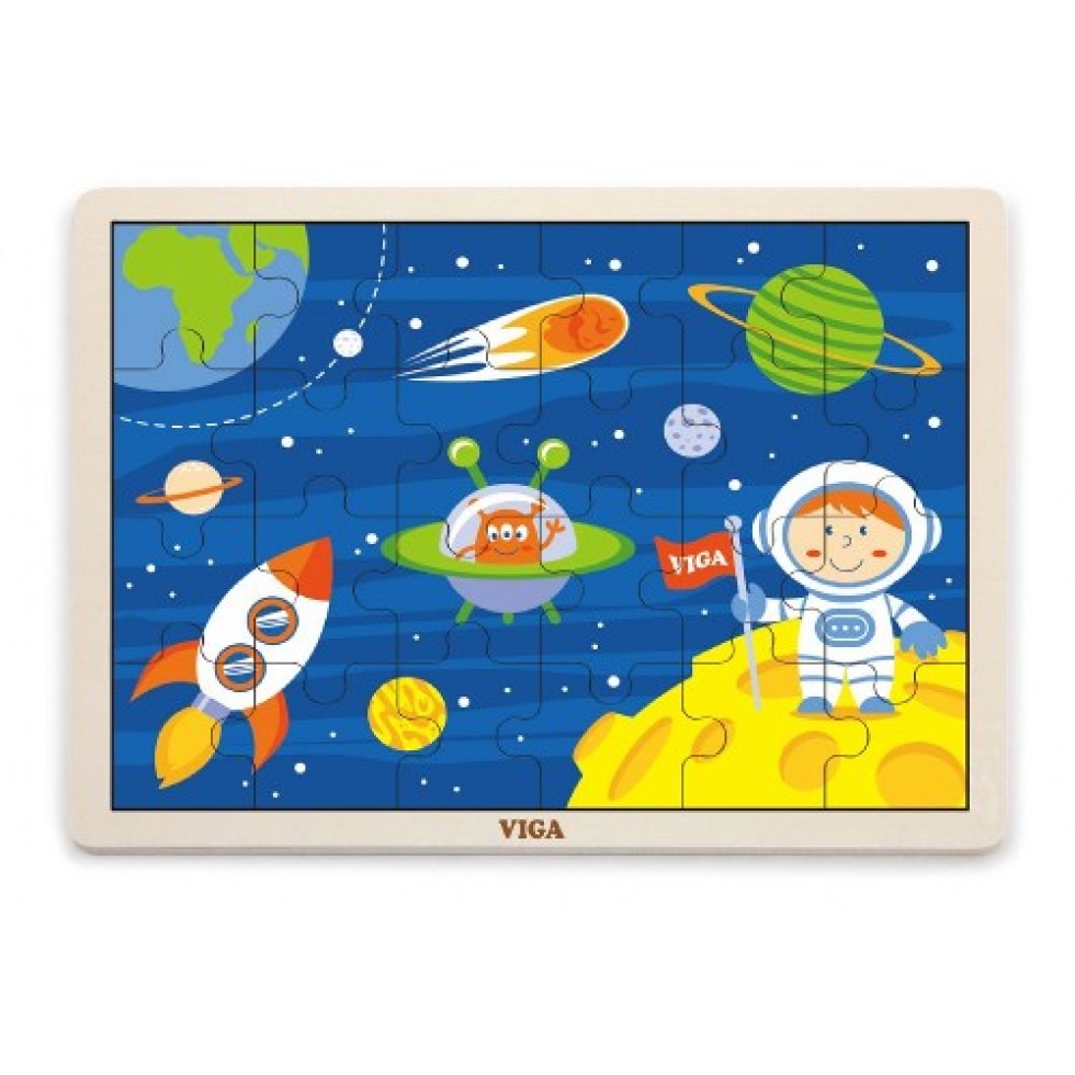 Puzzle de plancher géant - Espace Ravensburger casse-tête qualité  découverte de l'espace