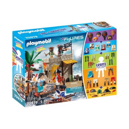 Playmobil - My Figures : Ilôt de Pirates #70979