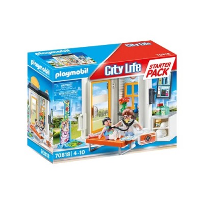 PLAYMOBIL - Classe éducative sur l'écologie - City Life - L'école - 52  pièces bleu - Playmobil