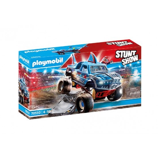 Playmobil - StuntShow Monster truck de cascade Requin #70550