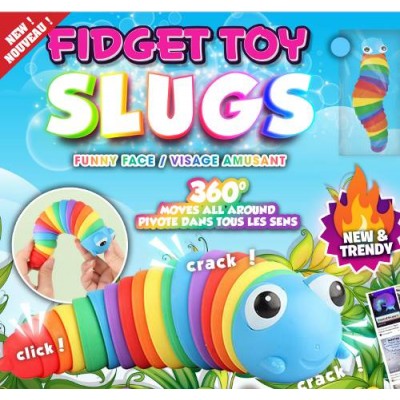 Fidget : Slug - Chenille de Manipulation