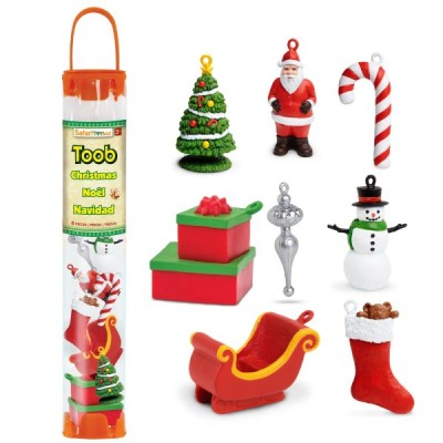 Tube de Figurines : Noël/8 pièces