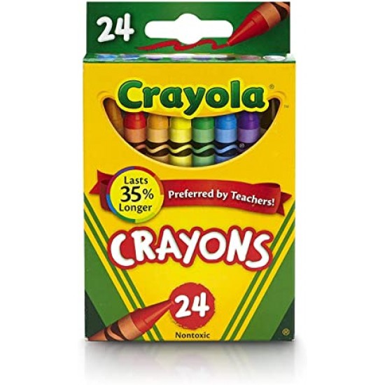 Ensemble de Crayons de Cire Crayola : 24