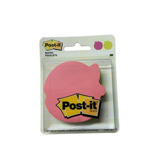 Feuillets adhésifs pour notes Post-it pomme/150