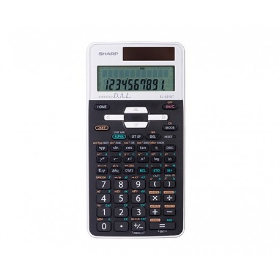 Calculatrice Scientifique Solaire Sharp # EL-531XTB-WH