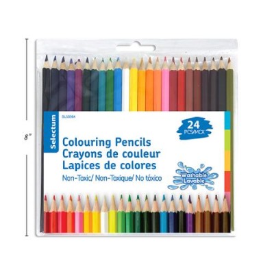 Crayons de Couleur en Bois Selectum\24