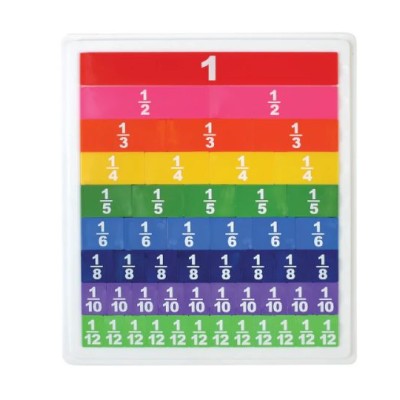 Fractions Magnétiques éducatives – Puzzle Manipulation – Livre 22 Cm – Dès 6 Ans