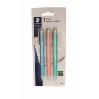 Efface en Bâton Staedtler - Pastel\ens. de 3