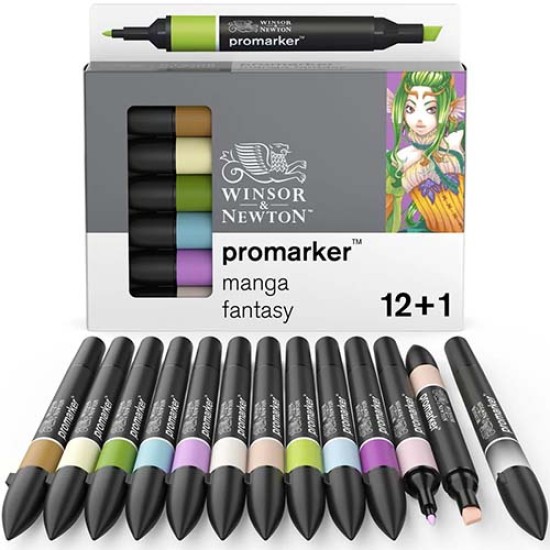 Promarker (Fin + Biseau) - Fantasy /12 + 1